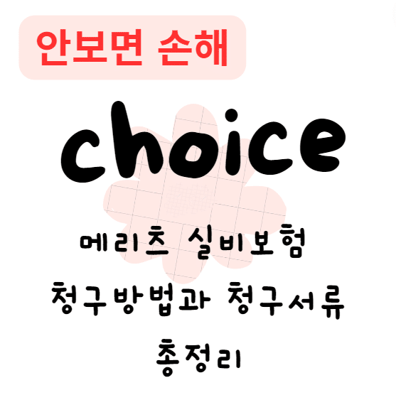메리츠 실비보험 청구방법과 청구서류 총정리(안보면 손해) 메리츠 실비보험 청구방법과 청구서류 총정리(안보면 손해)