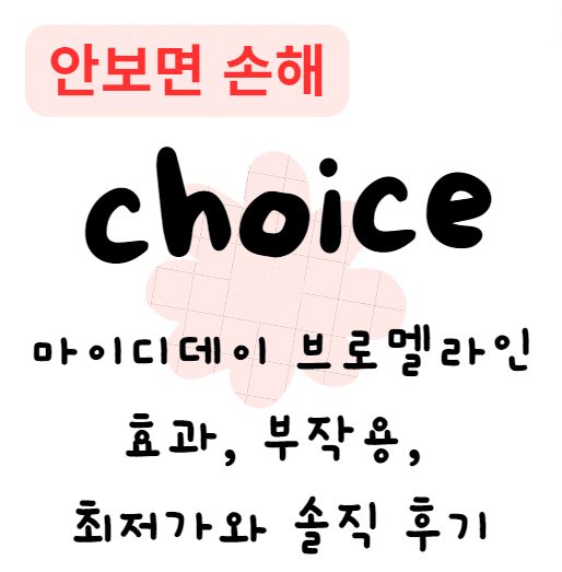 마이디데이 브로멜라인 효과, 부작용, 최저가와 솔직 후기